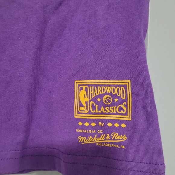 Lakers Magic Johnson Purple Kids T-Shirt - Picture 3 of 4